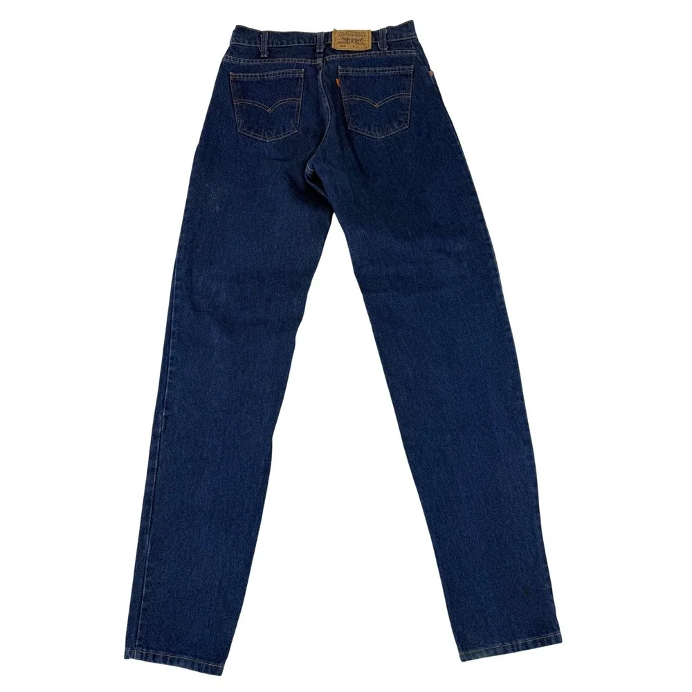 Vintage Levi's 550 Orange Tab Jeans Mens 32x36 Blue Relaxed Tapered Leg Made USA